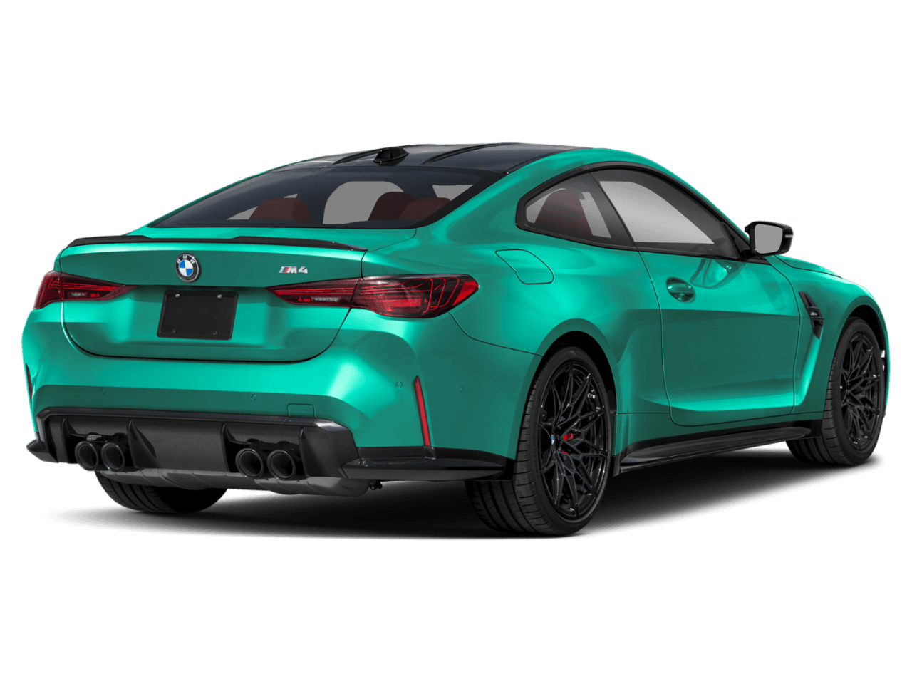 2027 BMW M4  - Rear 3/4, facing to the right