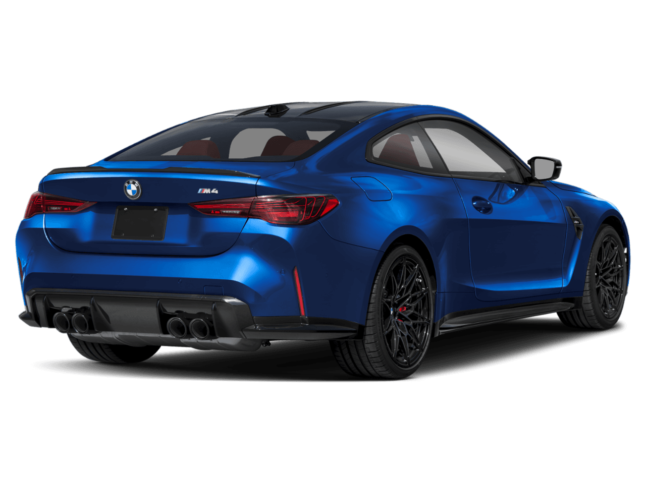 2027 BMW M4  - Rear 3/4, facing to the right