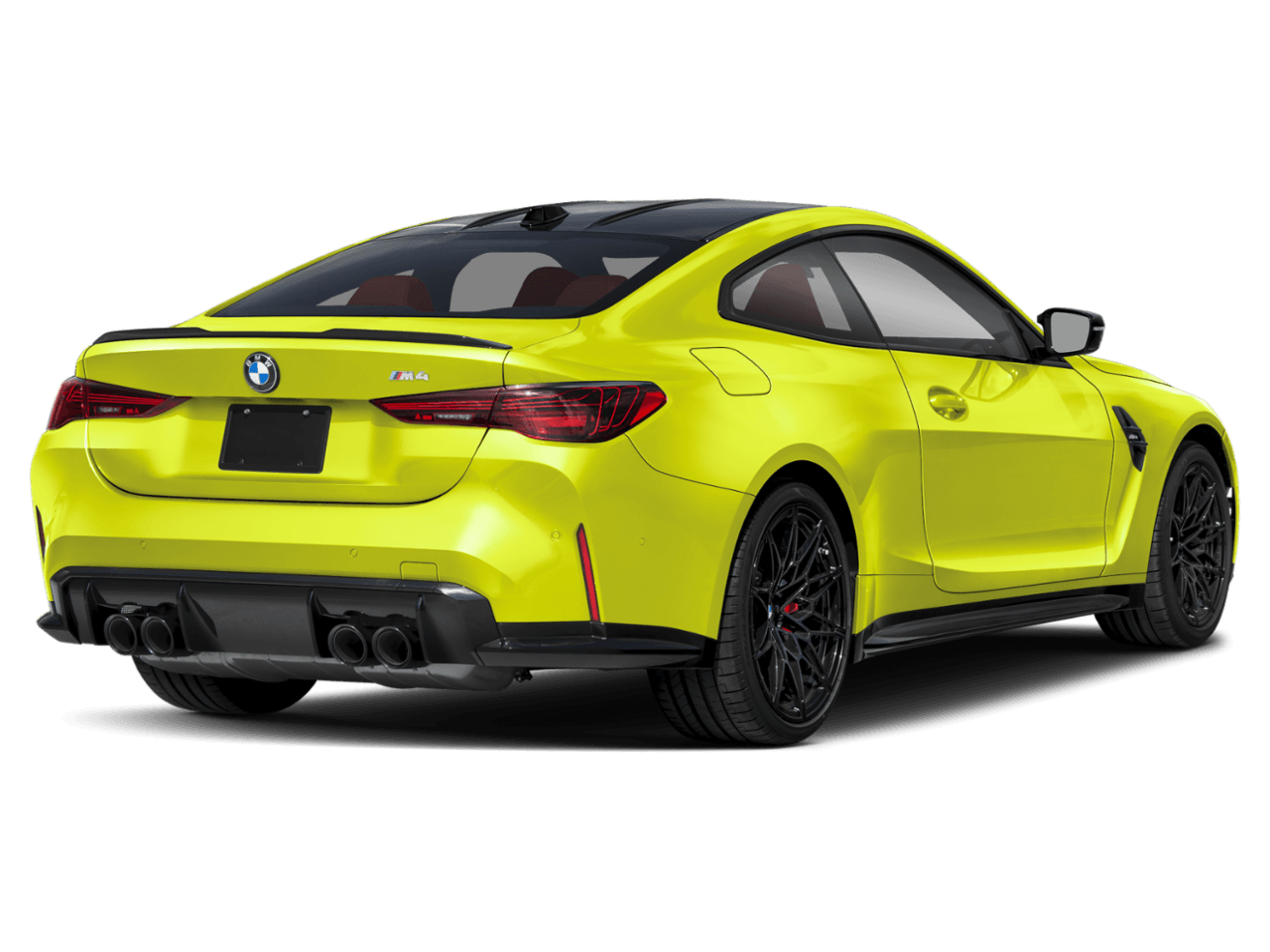 2027 BMW M4  - Rear 3/4, facing to the right