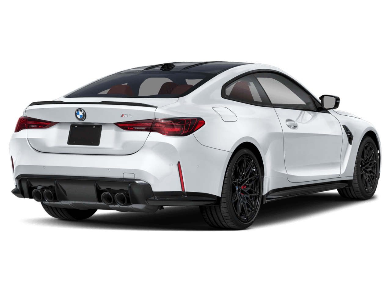2027 BMW M4  - Rear 3/4, facing to the right