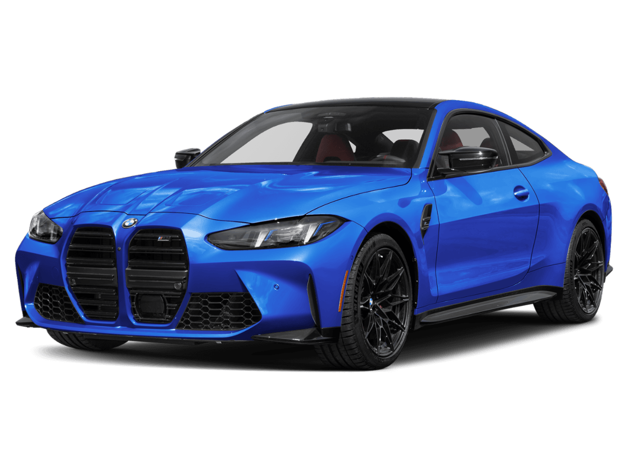 2027 BMW M4 Competition - Front 3/4, facing to the left