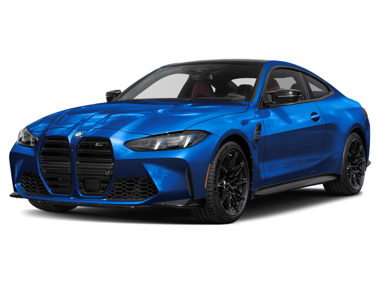 2027 BMW M4 Competition - Front 3/4, facing to the left