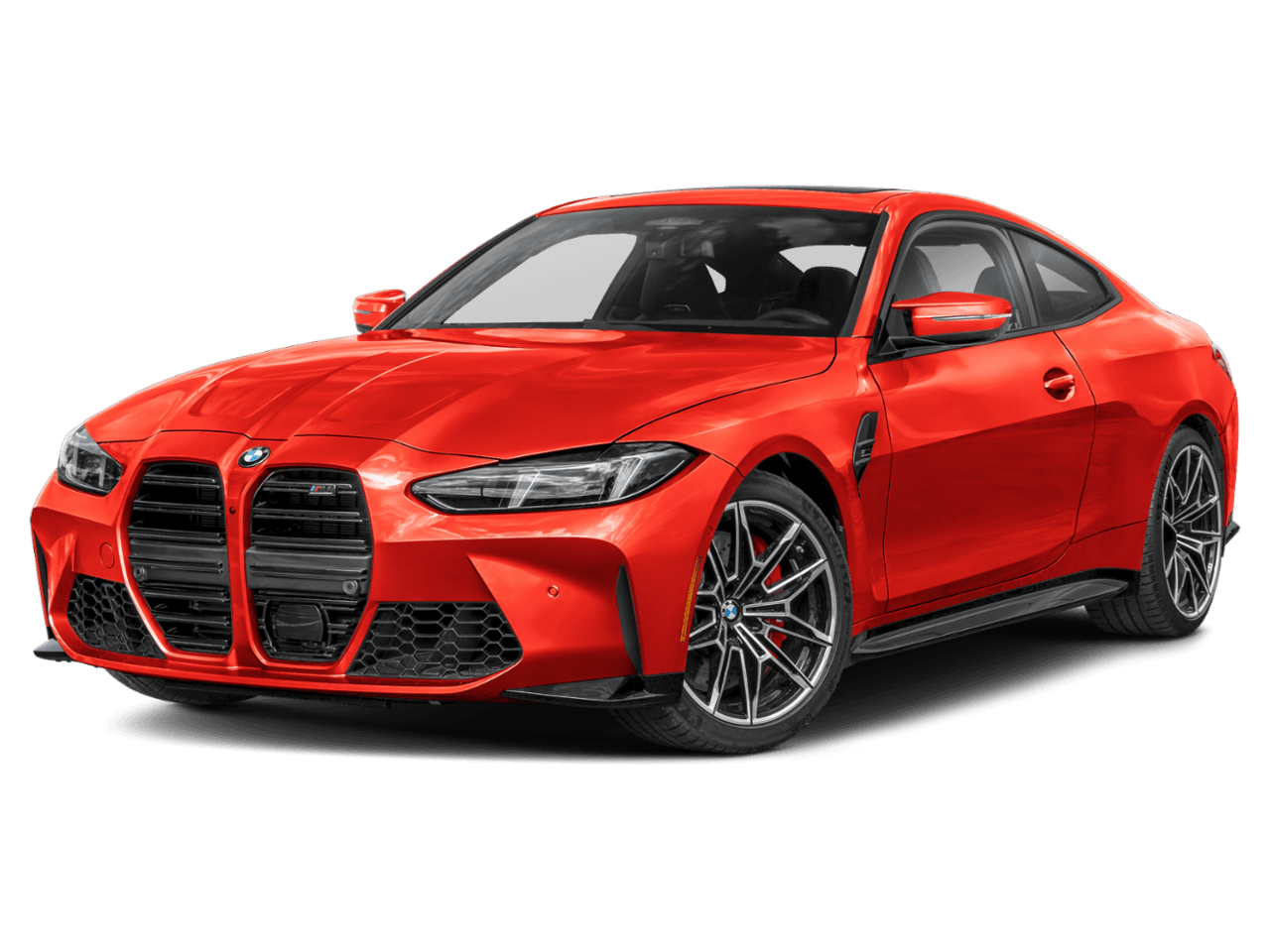 2027 BMW M4 Competition - Front 3/4, facing to the left