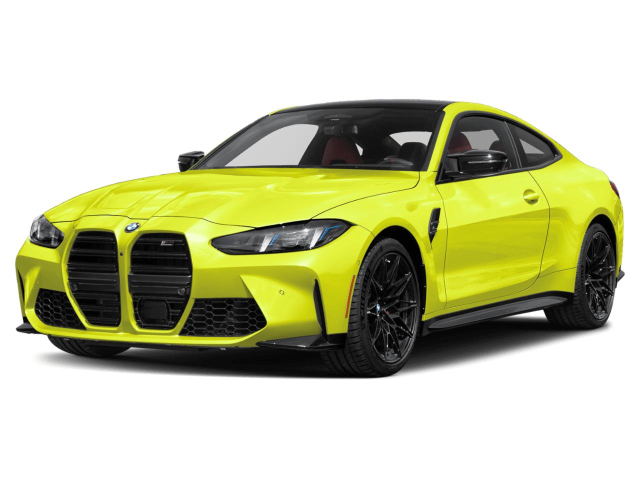 2027 BMW M4 Competition - Front 3/4, facing to the left