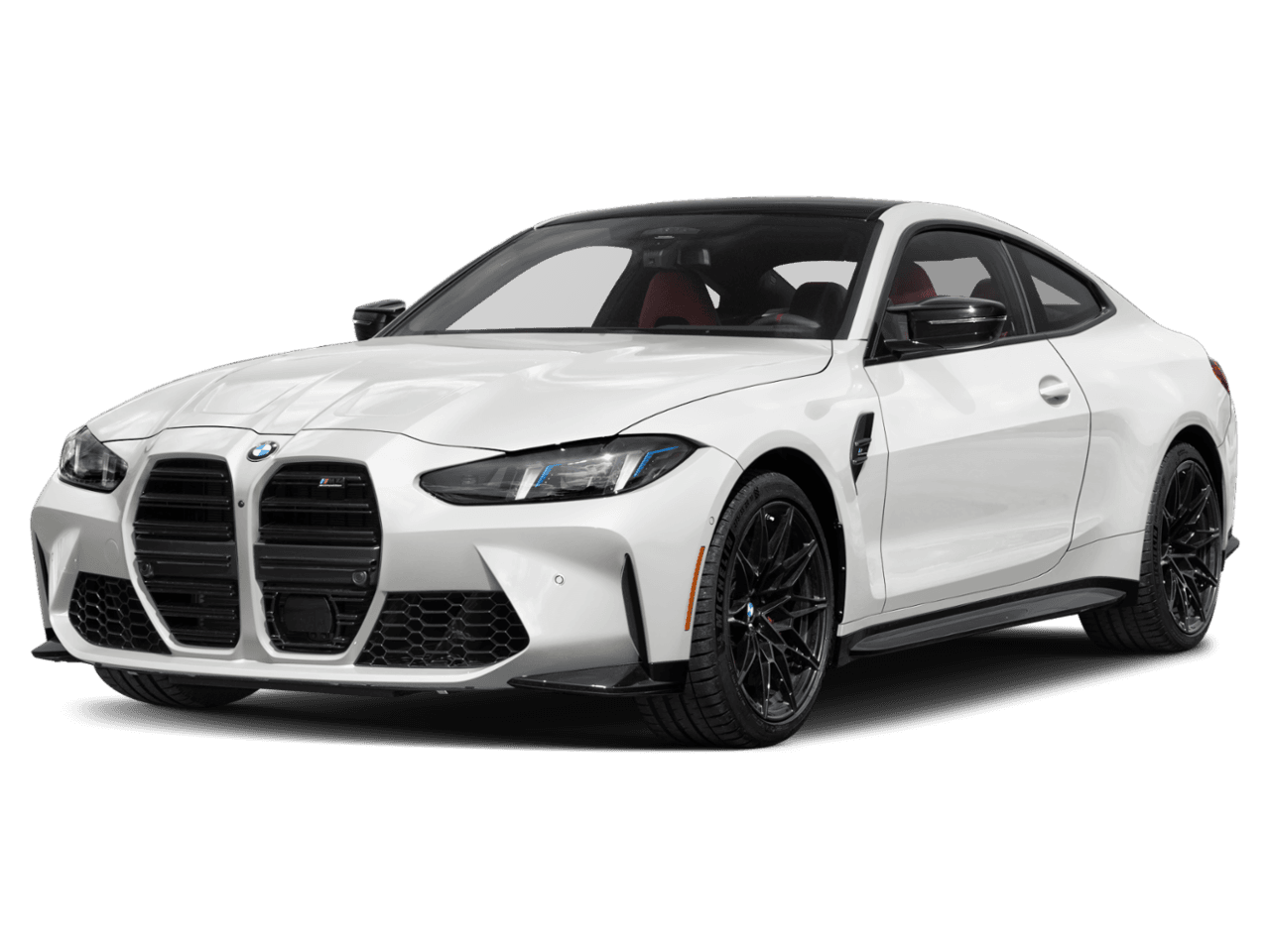 2027 BMW M4 Competition - Front 3/4, facing to the left