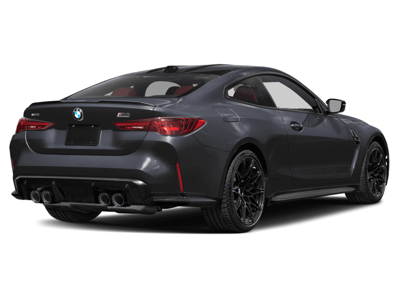 2027 BMW M4 Competition - Rear 3/4, facing to the right