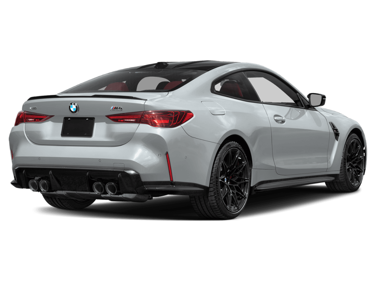 2027 BMW M4 Competition - Rear 3/4, facing to the right