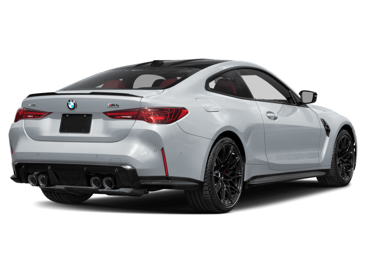2027 BMW M4 Competition - Rear 3/4, facing to the right