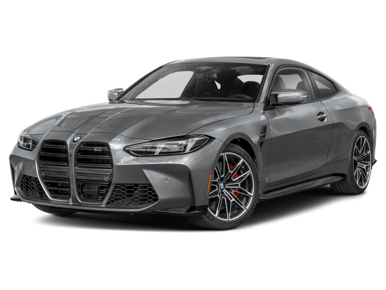 2027 BMW M4 Competition xDrive - Front 3/4, facing to the left