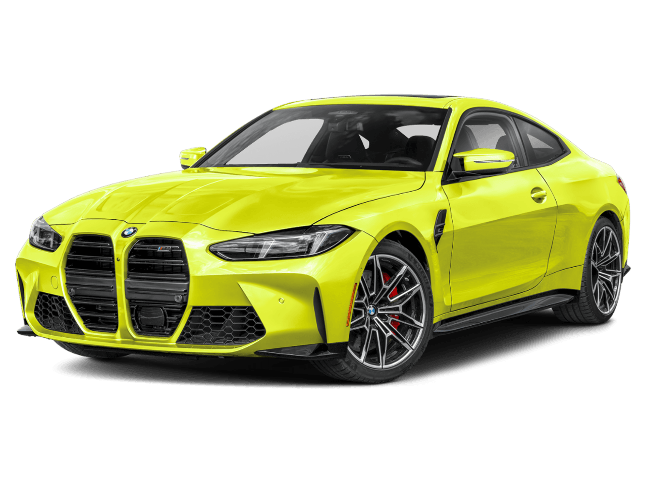 2027 BMW M4 Competition xDrive - Front 3/4, facing to the left