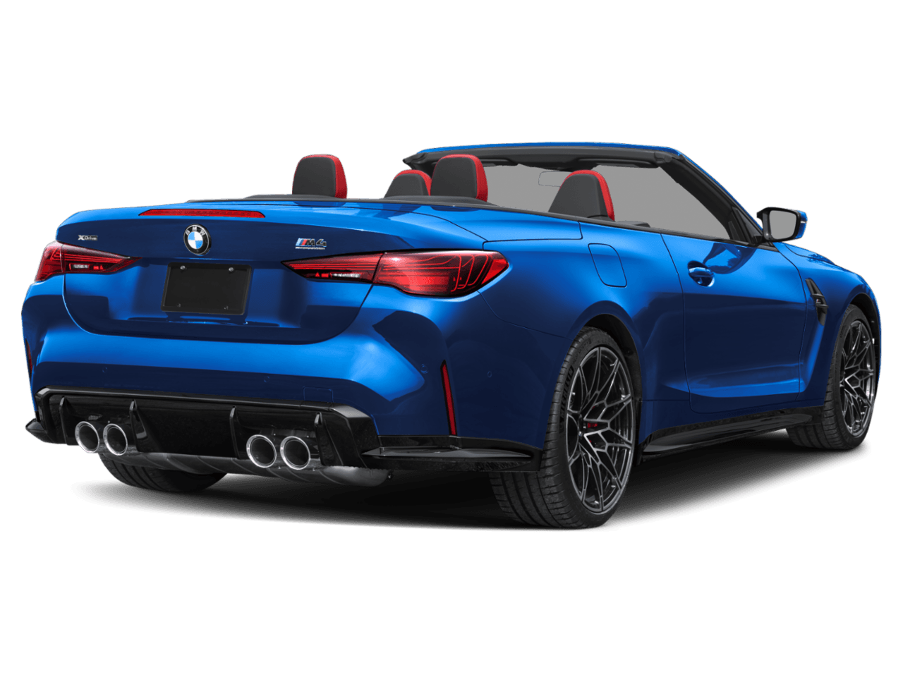 2027 BMW M4 Competition xDrive - Rear 3/4, facing to the right