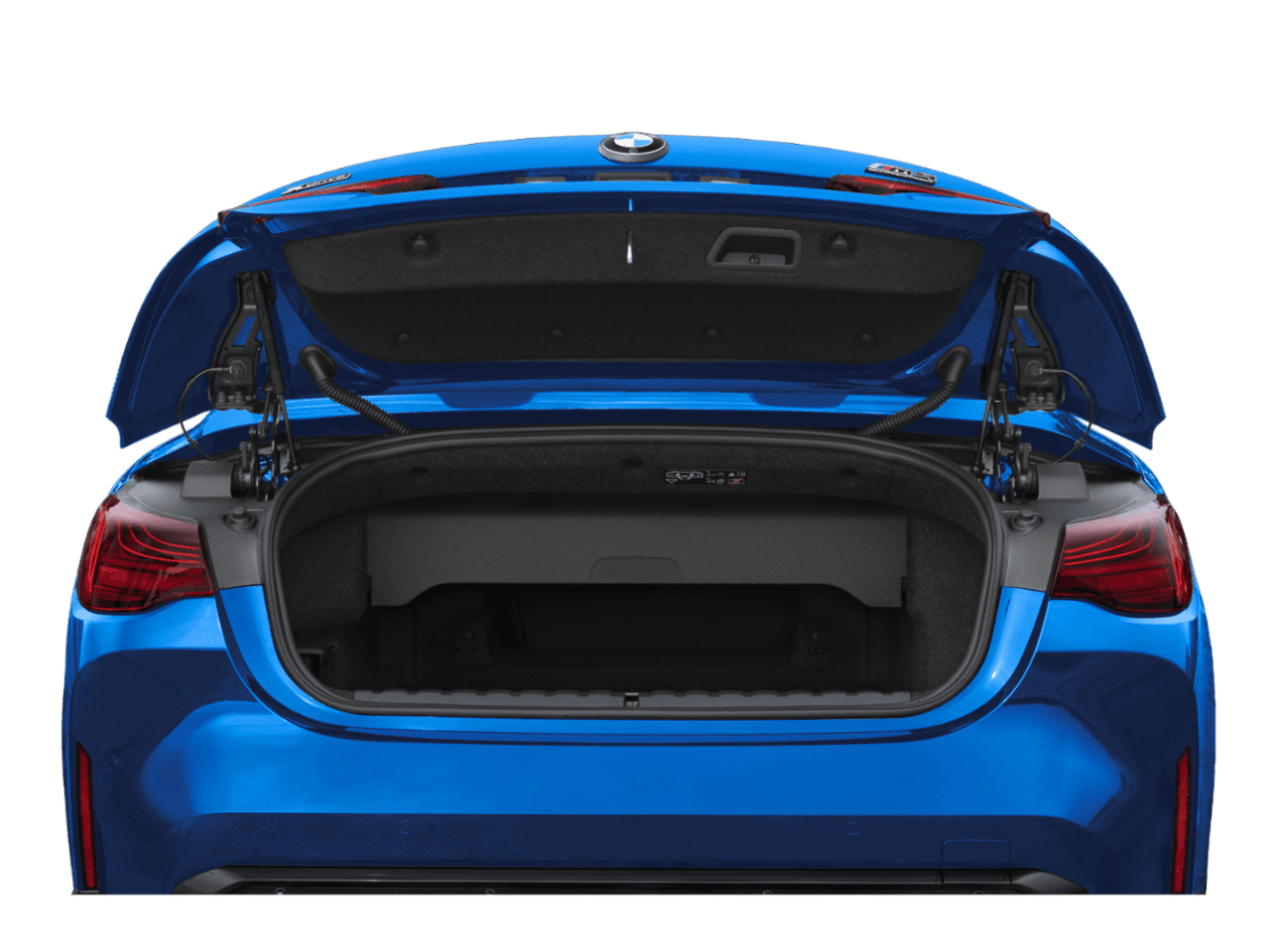 2027 BMW M4 Competition xDrive - Interior Trunk with Hatch Open Feature
