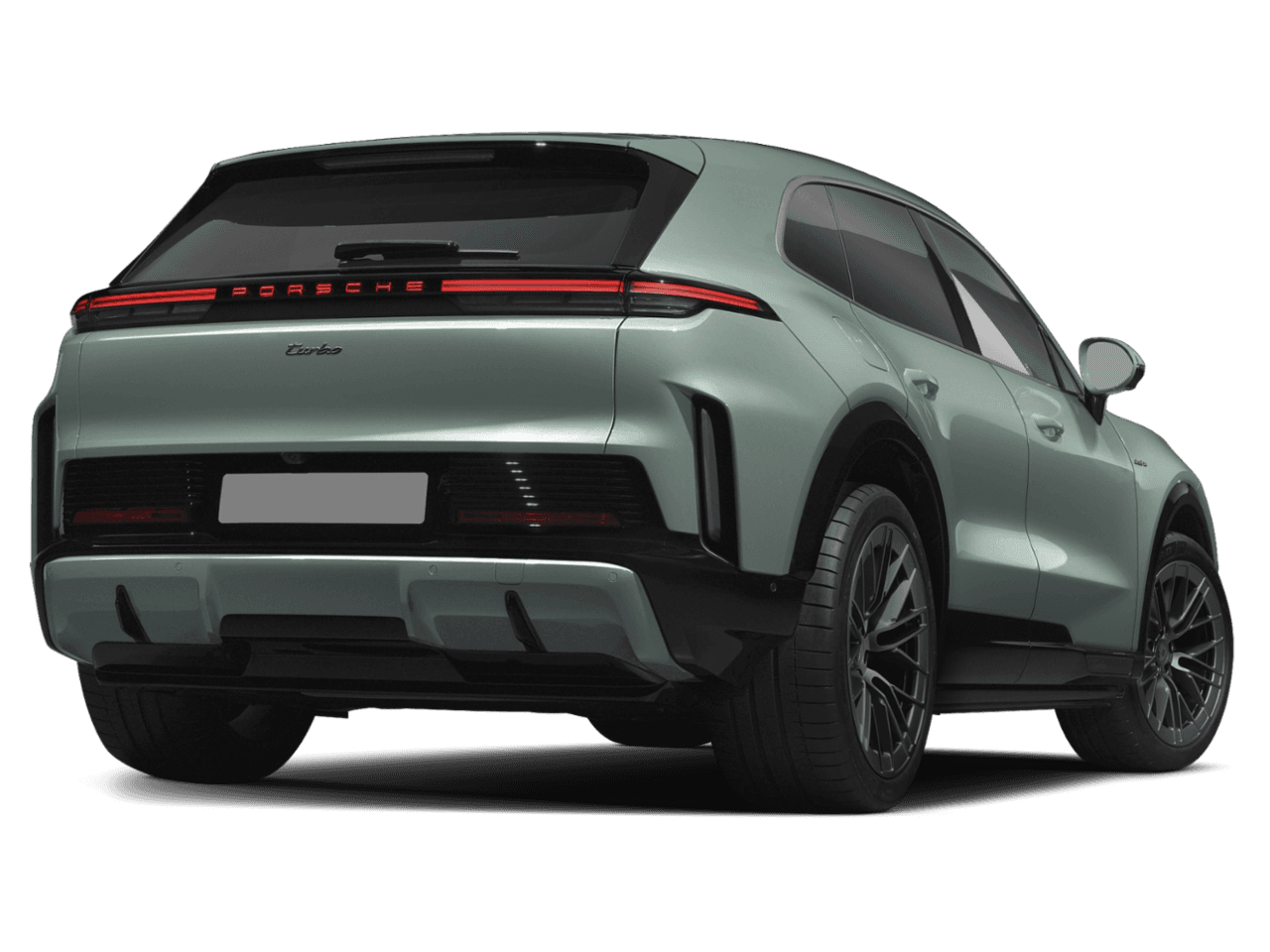 2026 Porsche Cayenne S - Rear 3/4, facing to the right