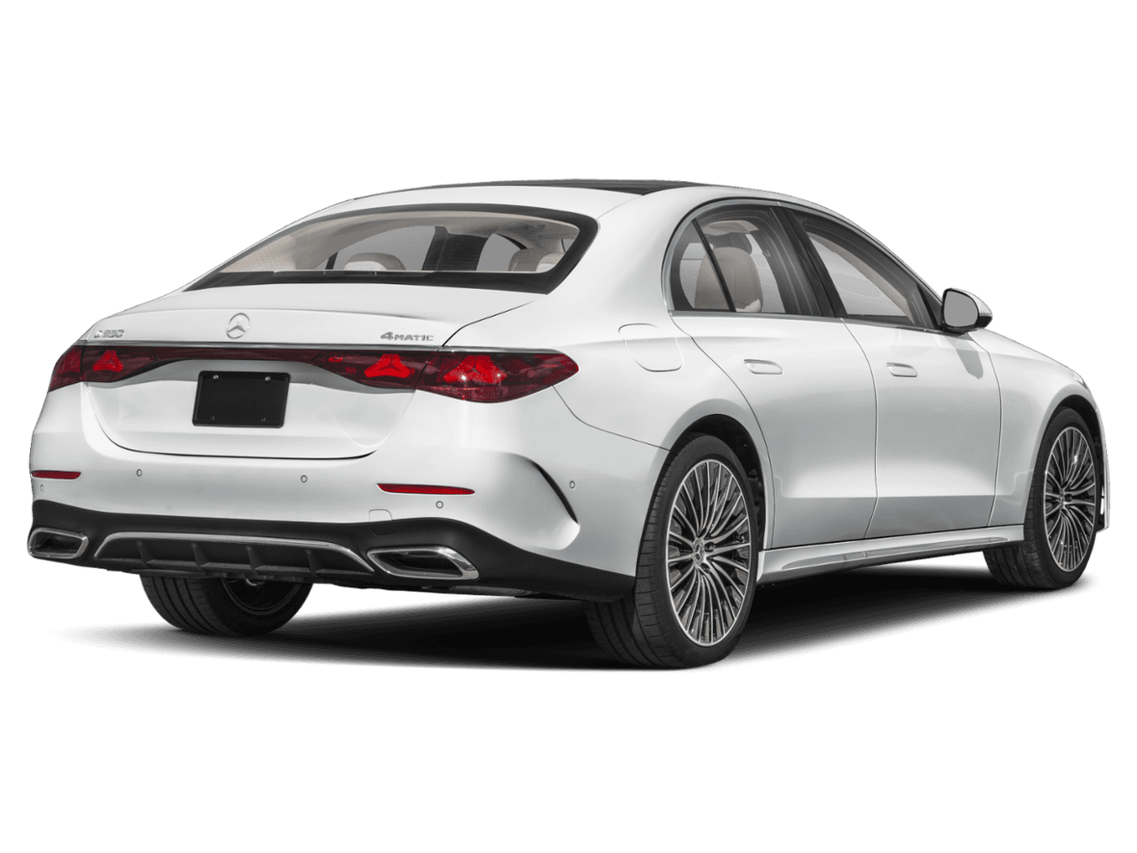 2027 Mercedes-Benz E-Class E 350 - Rear 3/4, facing to the right