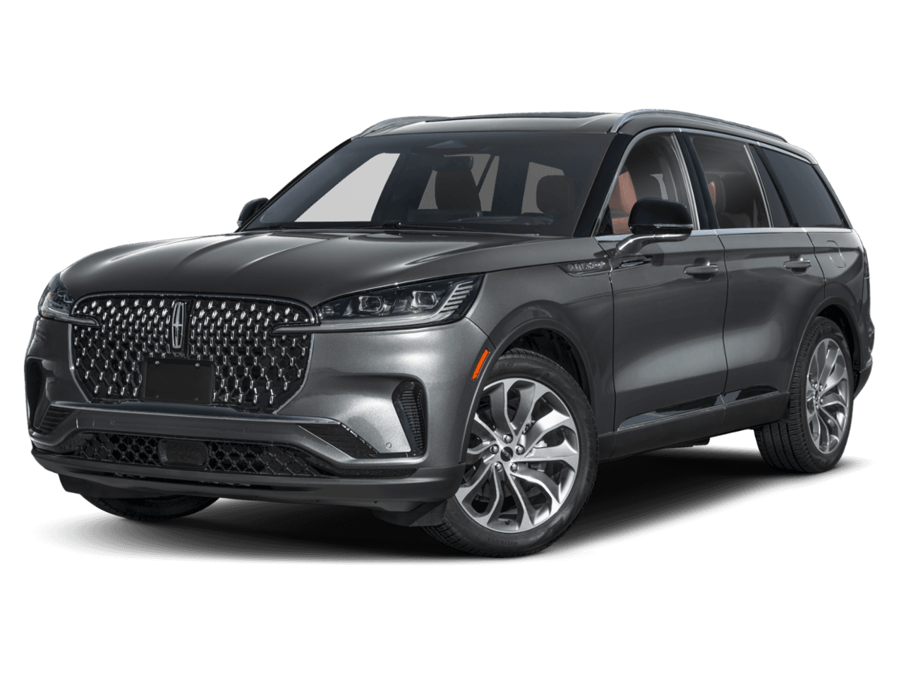 2027 Lincoln Aviator Reserve - Front 3/4, facing to the left