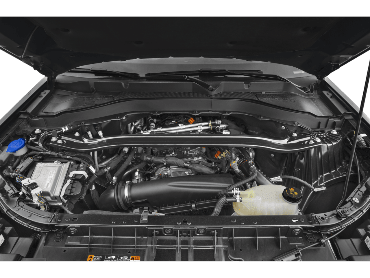 2027 Ford Explorer Platinum - Interior Engine Shot Feature