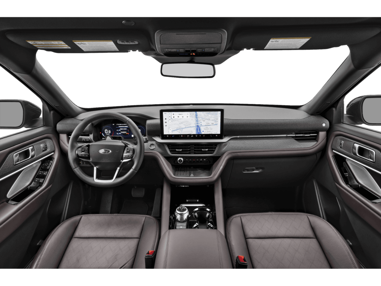 2027 Ford Explorer Platinum - Interior Full Dash Basic