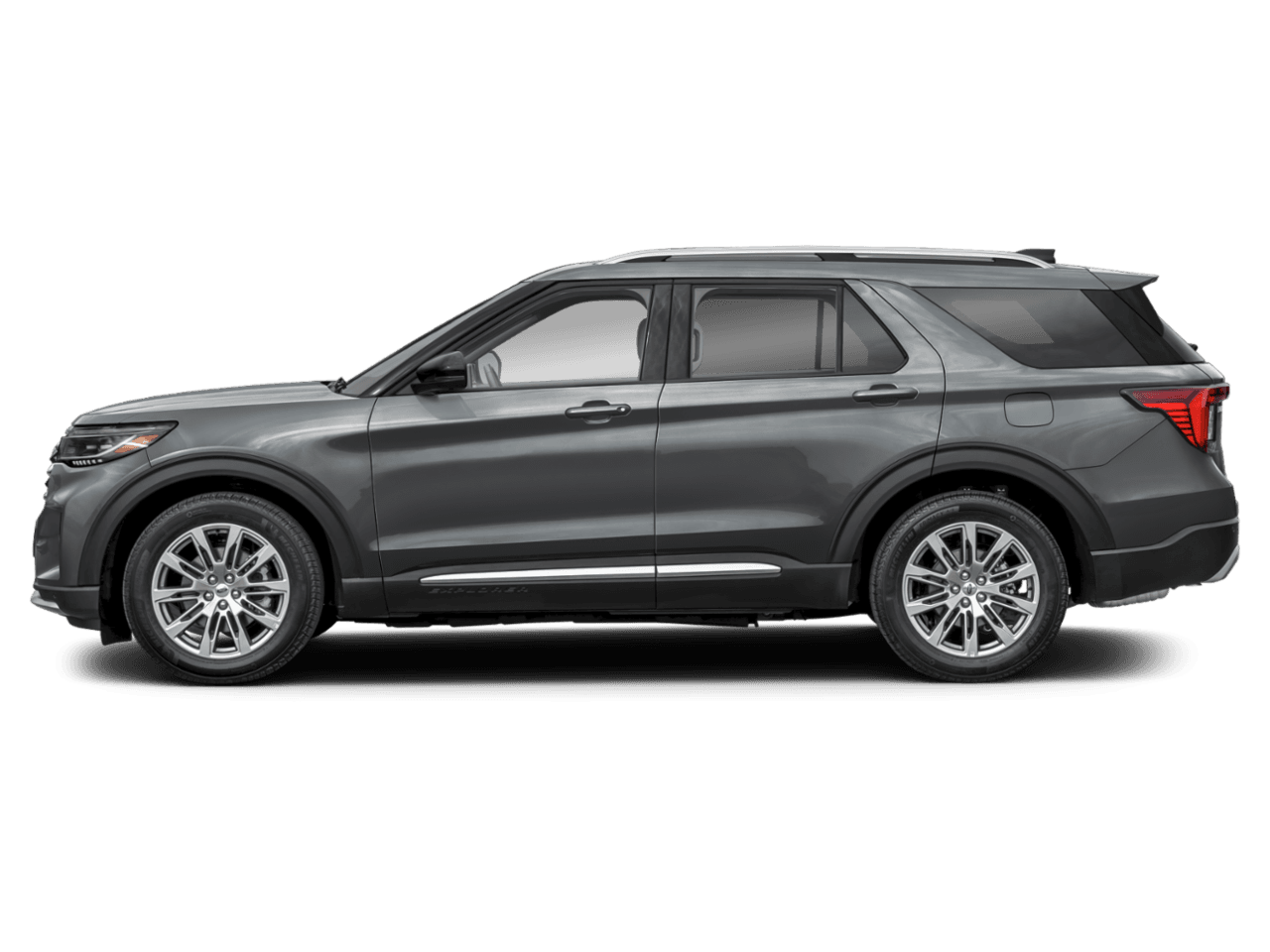 2027 Ford Explorer Platinum - Profile, facing to the left