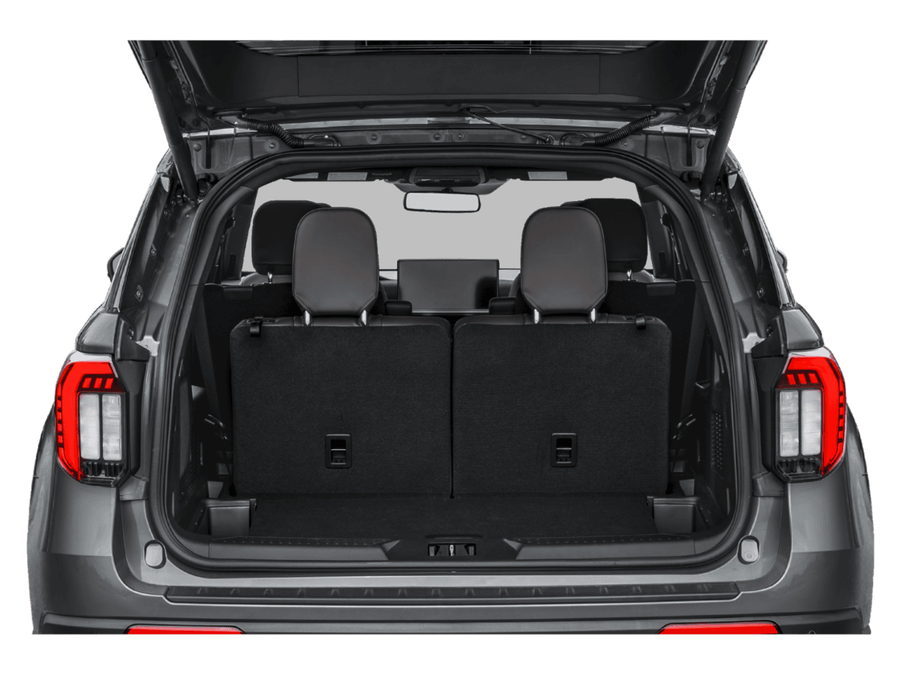 2027 Ford Explorer Platinum - Interior Trunk with Hatch Open Feature