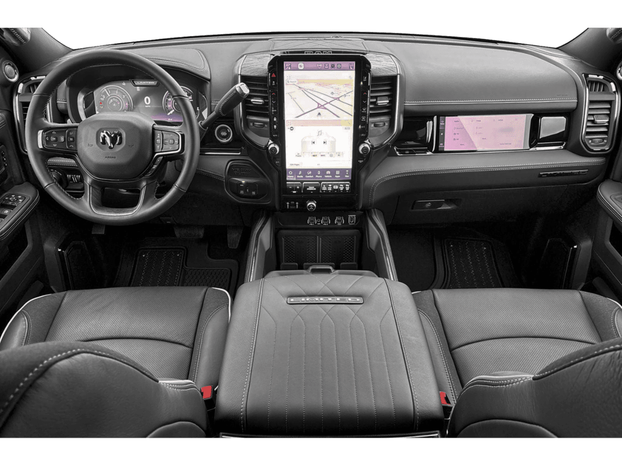 2027 Ram 3500 Longhorn - Interior Full Dash Basic