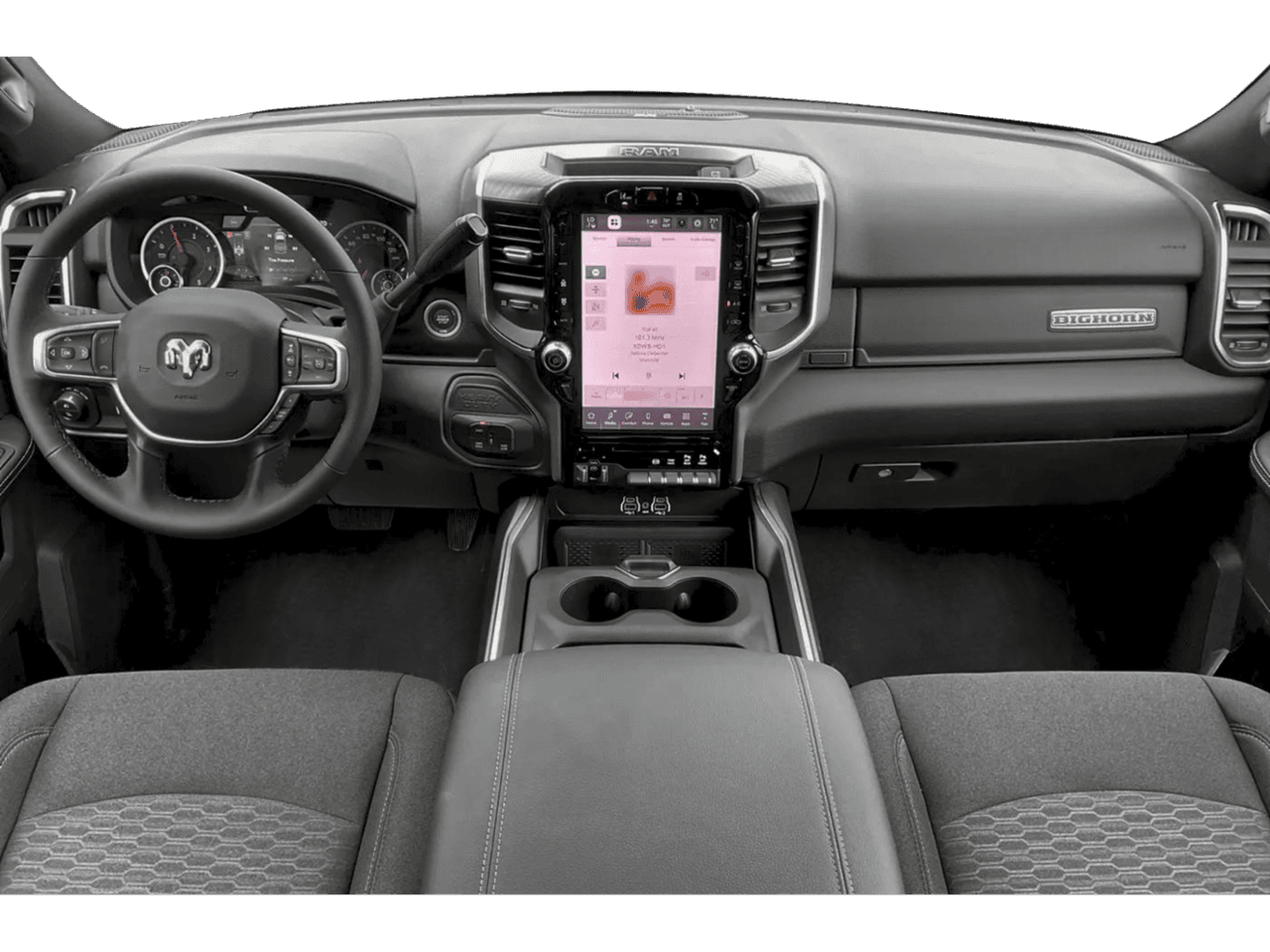 2027 Ram 3500 Big Horn - Interior Full Dash Basic