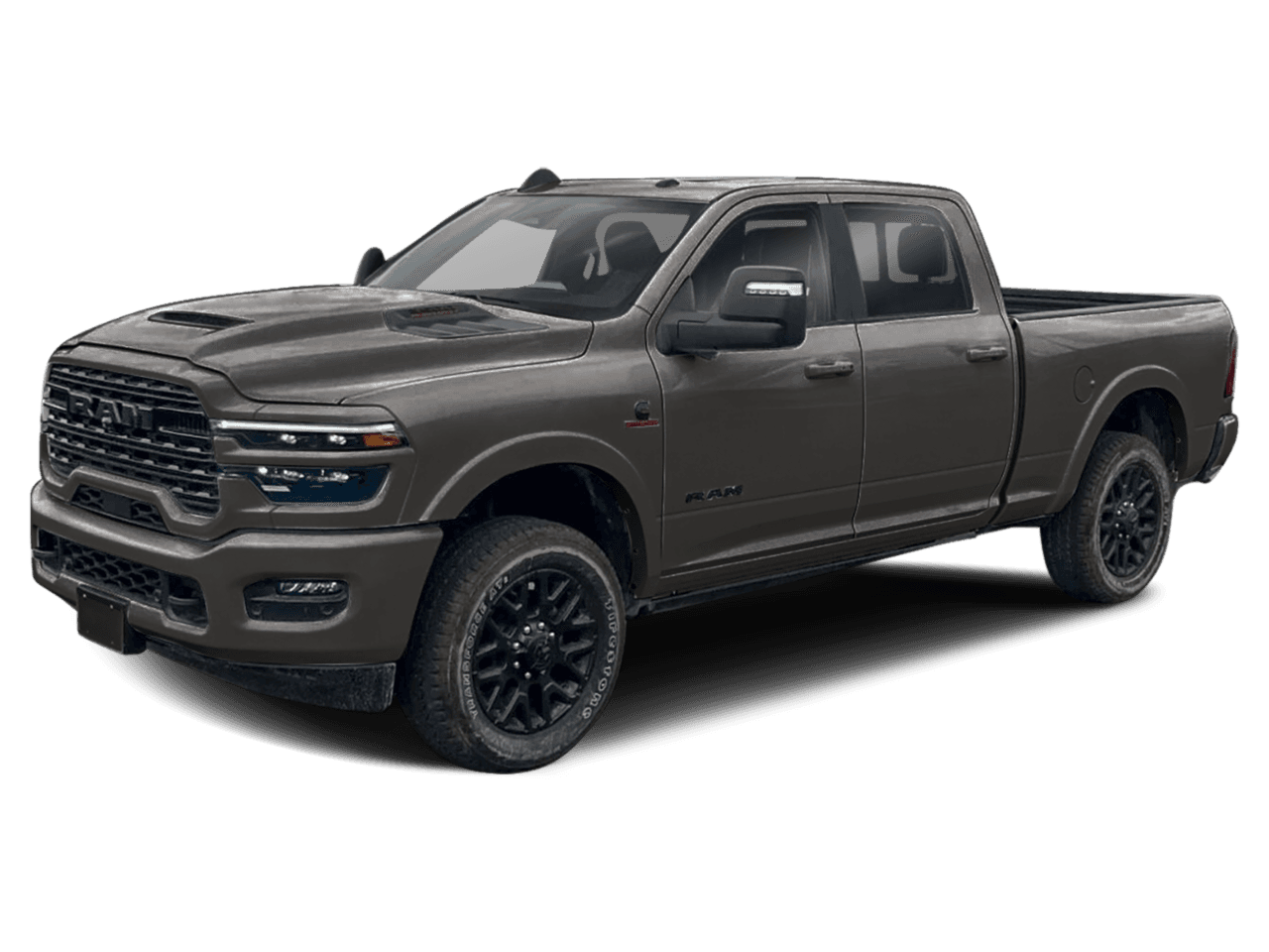2027 Ram 3500 Longhorn - Front 3/4, facing to the left