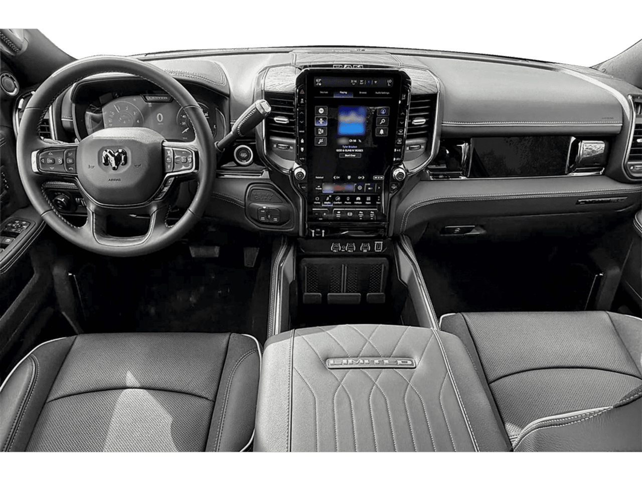 2027 Ram 3500 Limited - Interior Full Dash Basic