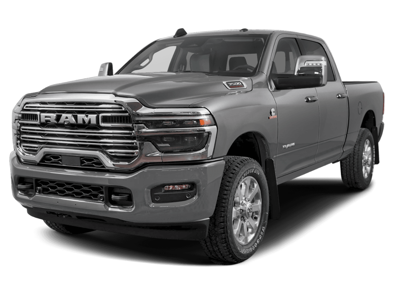 2027 Ram 3500 Laramie - Front 3/4, facing to the left
