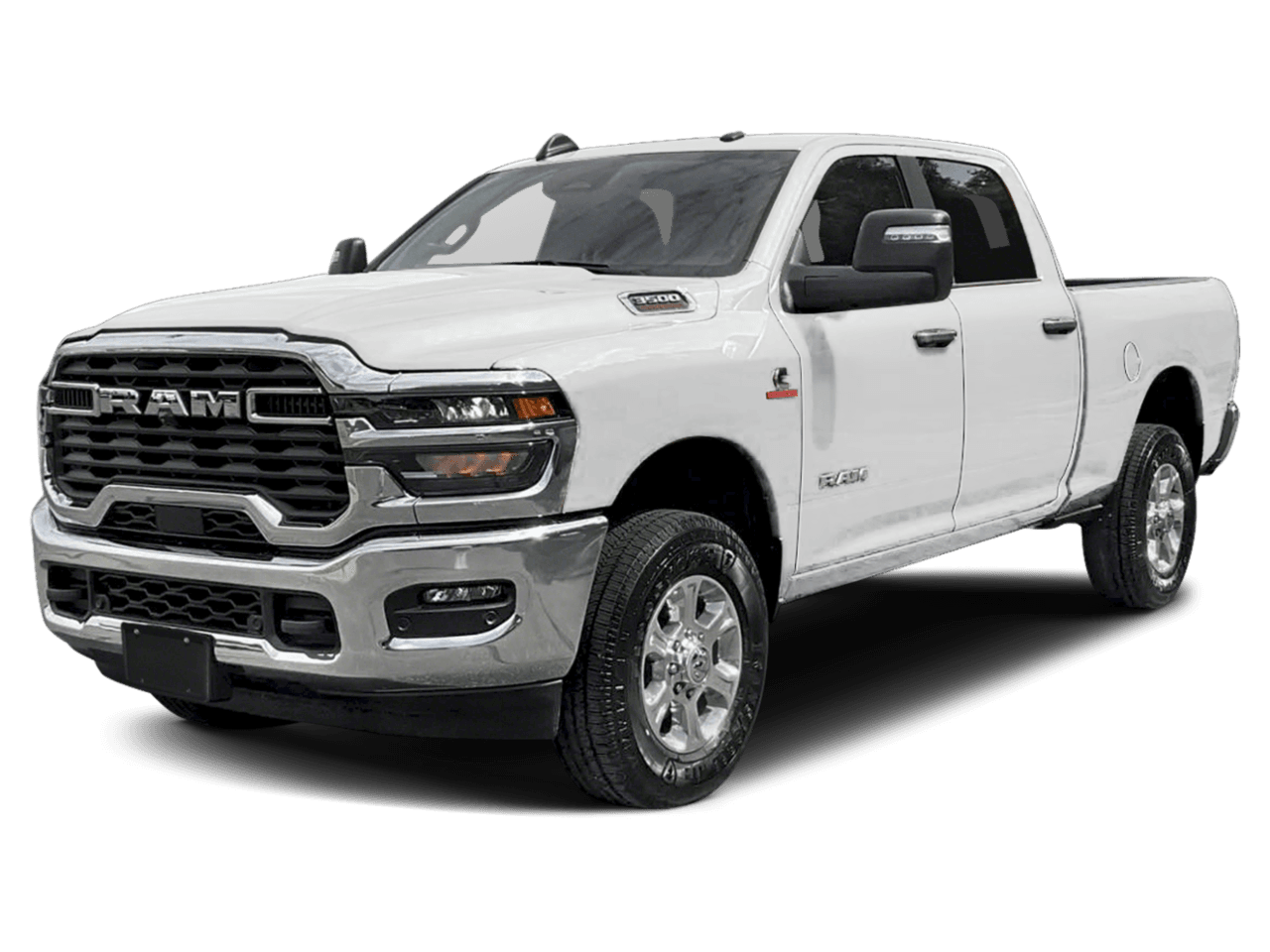 2027 Ram 3500 Lone - Front 3/4, facing to the left