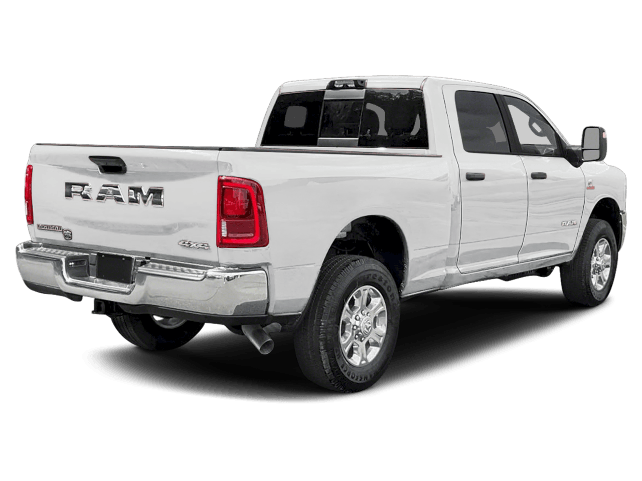 2027 Ram 3500 Lone - Rear 3/4, facing to the right