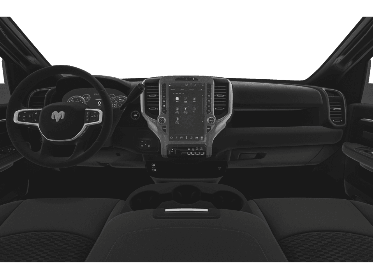 2027 Ram 3500 Tradesman - Interior Full Dash Basic