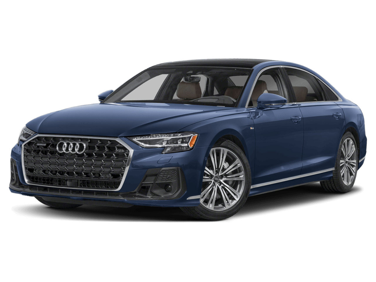 2027 Audi A8  - Front 3/4, facing to the left