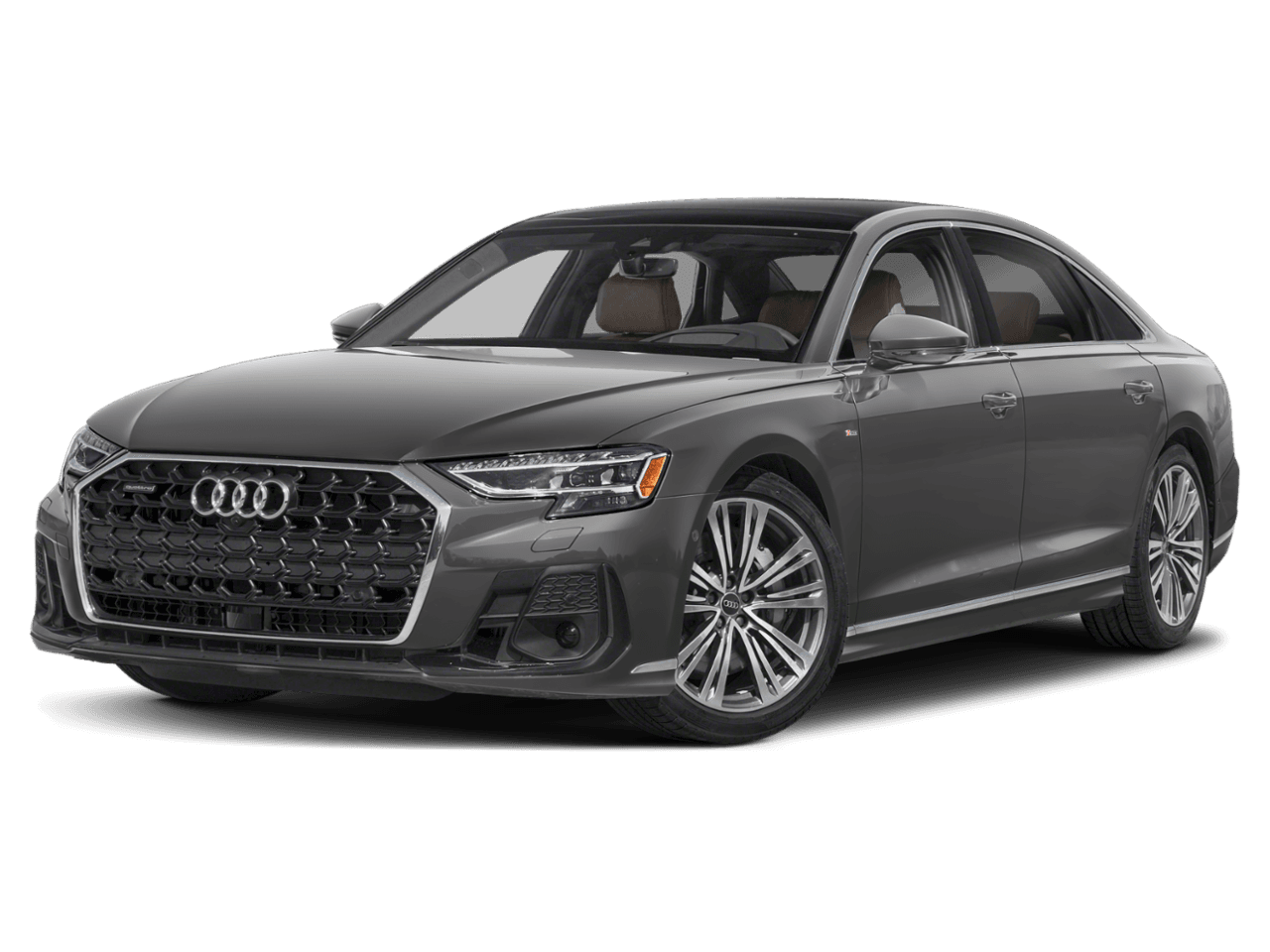 2027 Audi A8  - Front 3/4, facing to the left