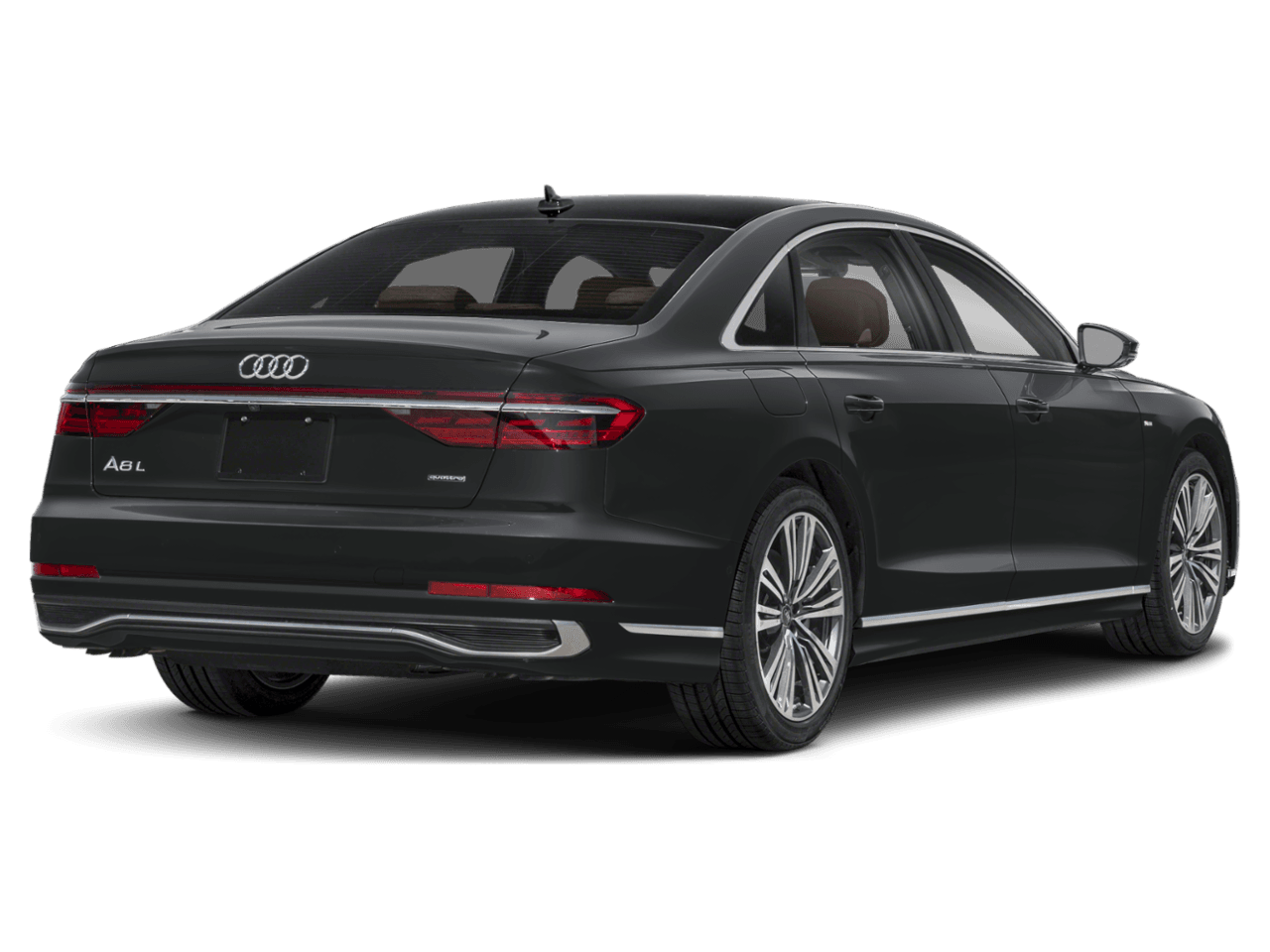 2027 Audi A8  - Rear 3/4, facing to the right