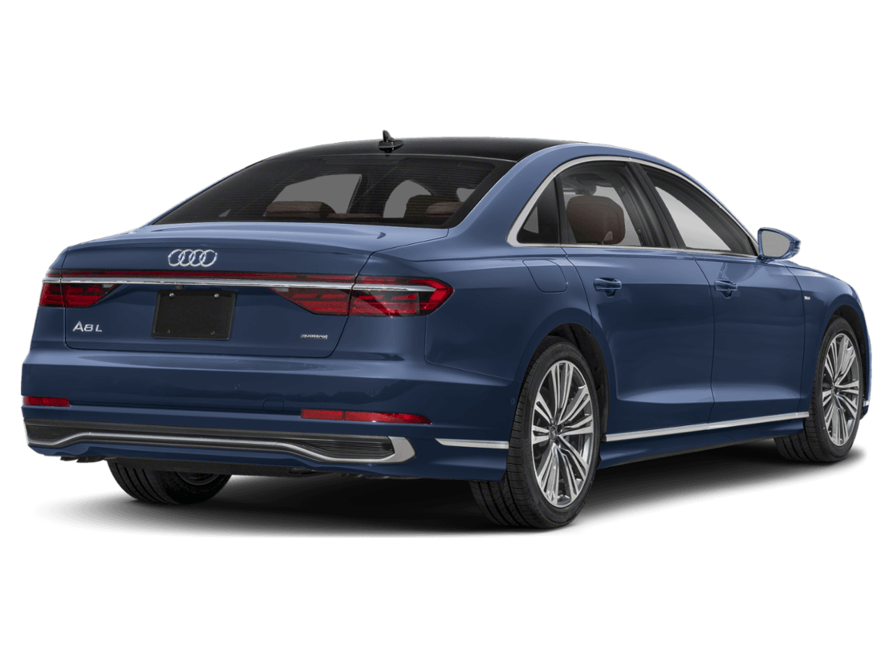 2027 Audi A8  - Rear 3/4, facing to the right