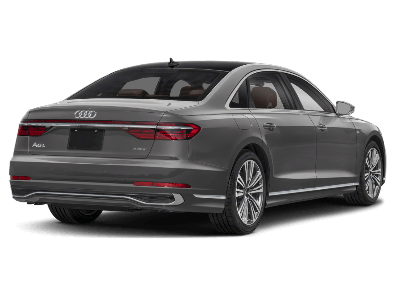 2027 Audi A8  - Rear 3/4, facing to the right