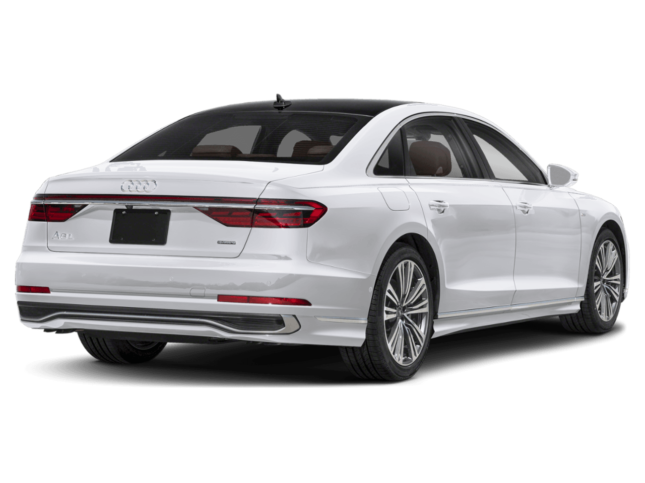2027 Audi A8  - Rear 3/4, facing to the right