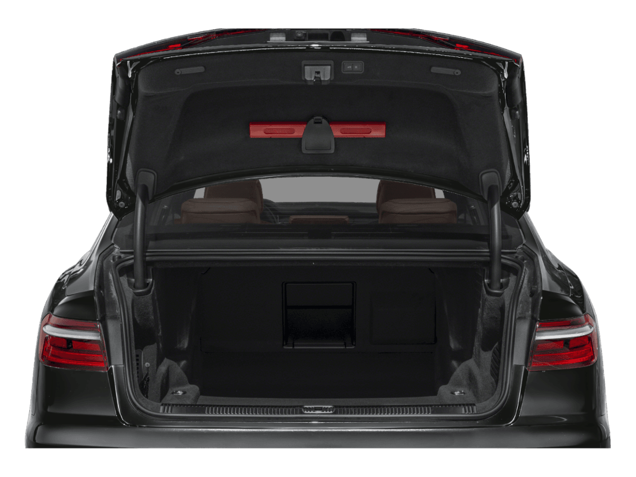 2027 Audi A8  - Interior Trunk with Hatch Open Feature