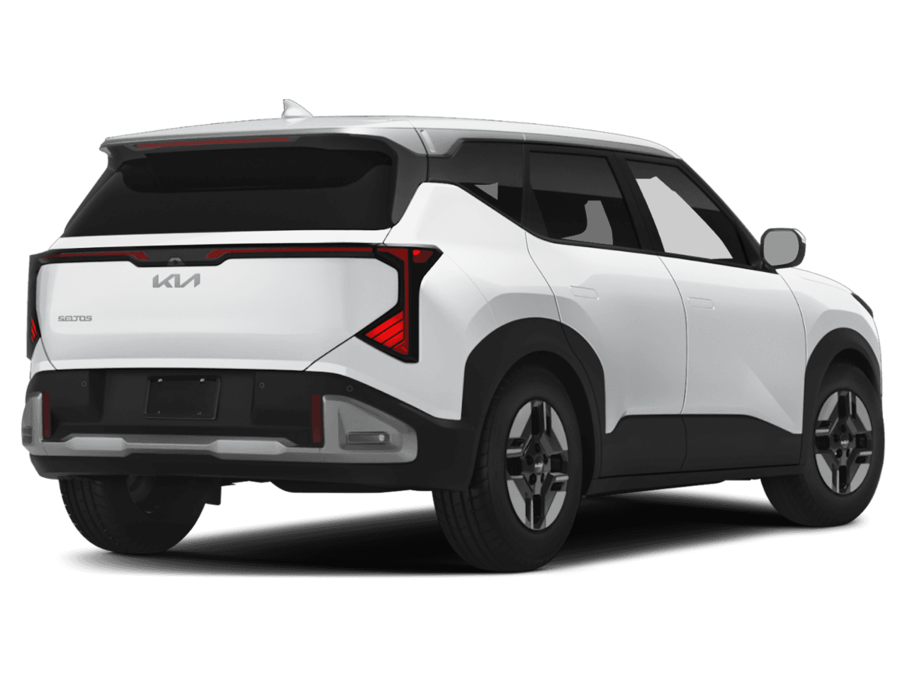 2027 Kia Seltos LX - Rear 3/4, facing to the right
