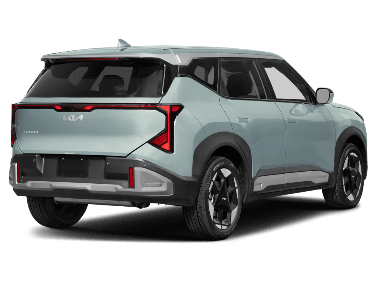 2027 Kia Seltos EX - Rear 3/4, facing to the right