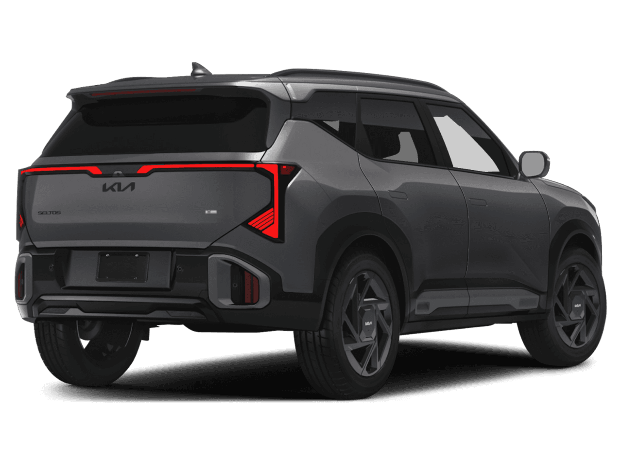 2027 Kia Seltos X-Line S - Rear 3/4, facing to the right