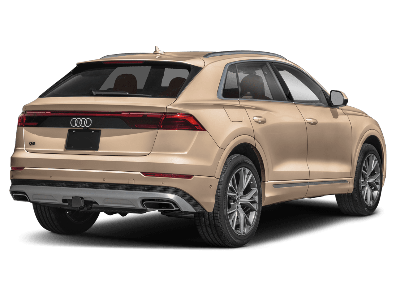 2027 Audi Q8 Premium Plus - Rear 3/4, facing to the right