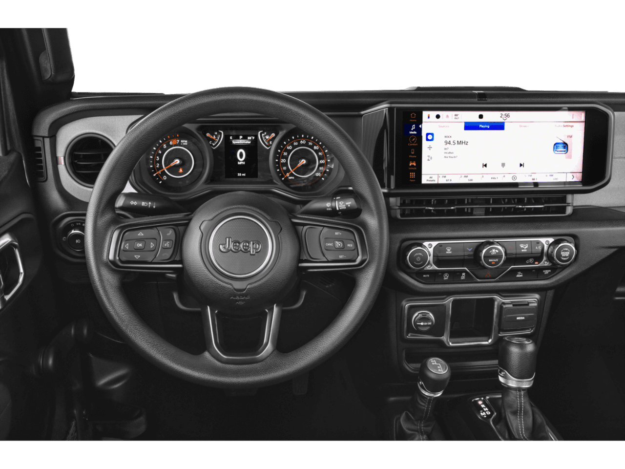 2027 Jeep Wrangler Sport - Interior Drivers Dash
