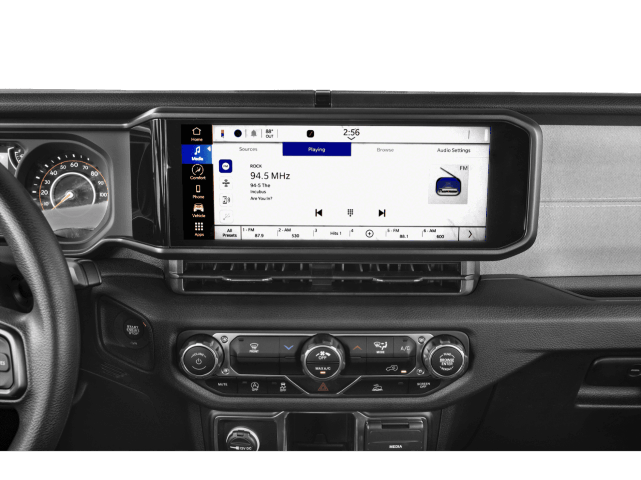 2027 Jeep Wrangler Sahara - Interior Stereo System