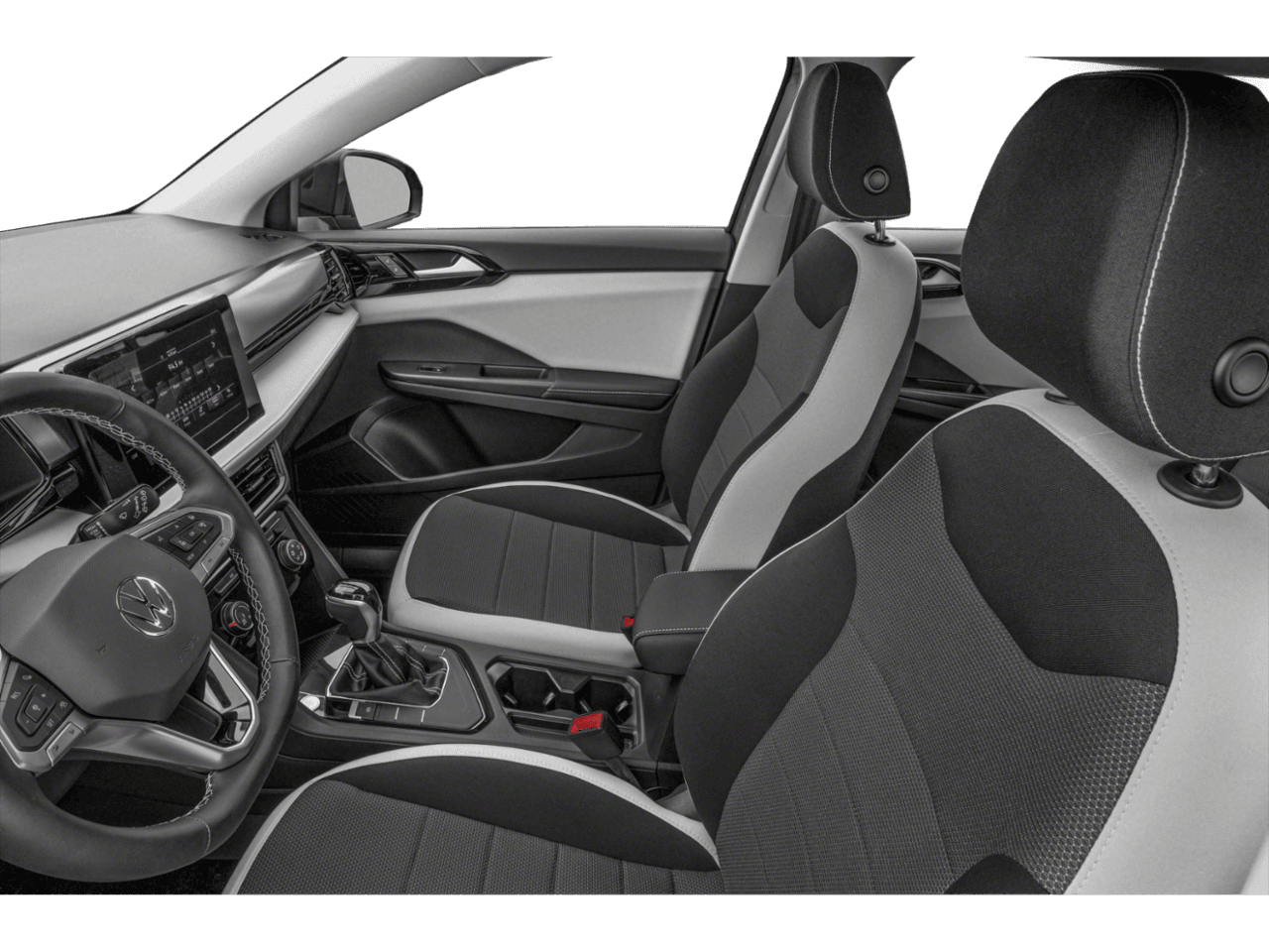 2027 Volkswagen Taos S - Interior Driver's Side with Door Open, Front Seat Feature