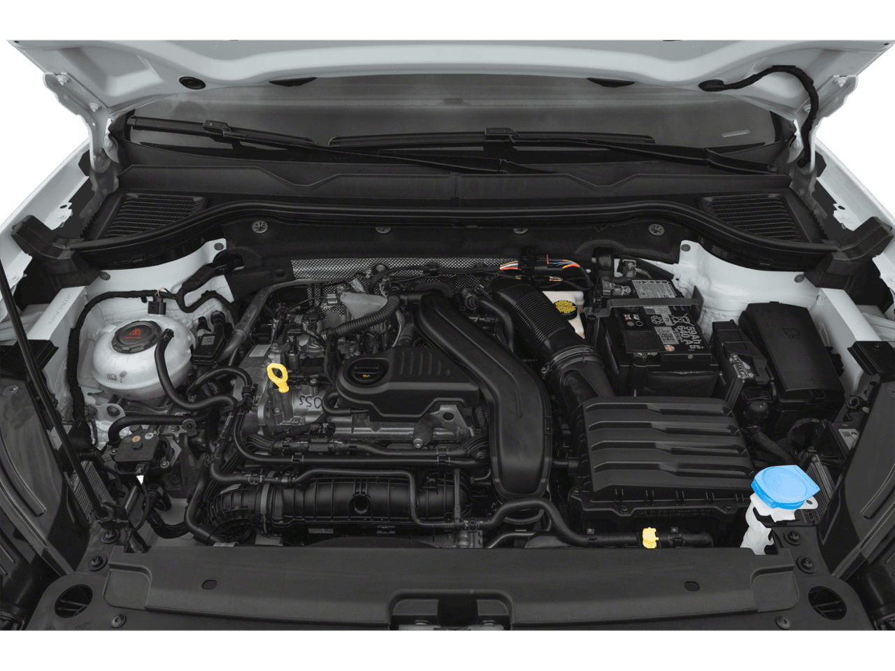 2027 Volkswagen Taos SE Black - Interior Engine Shot Feature