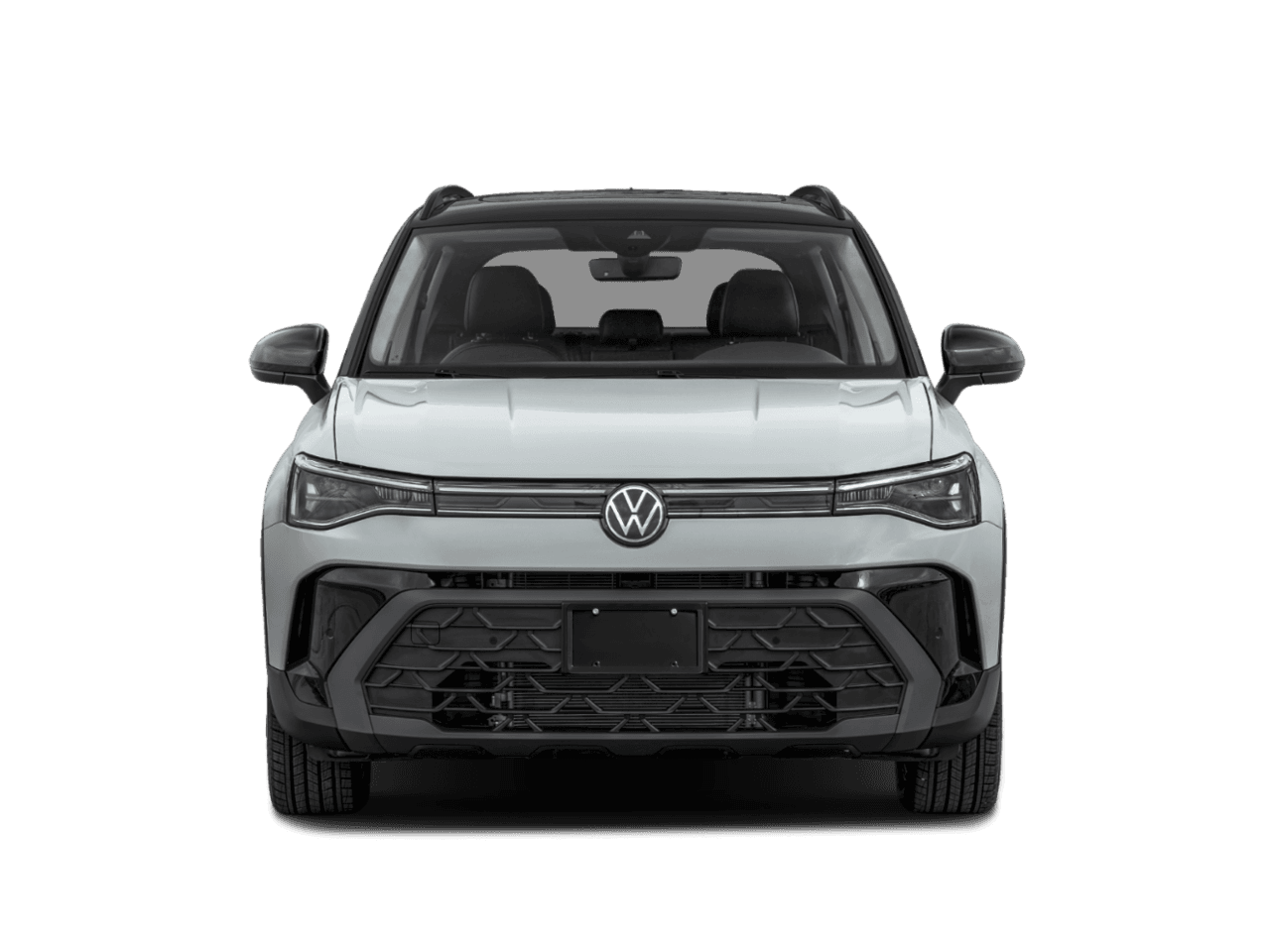 2027 Volkswagen Taos SE Black - Front (full)