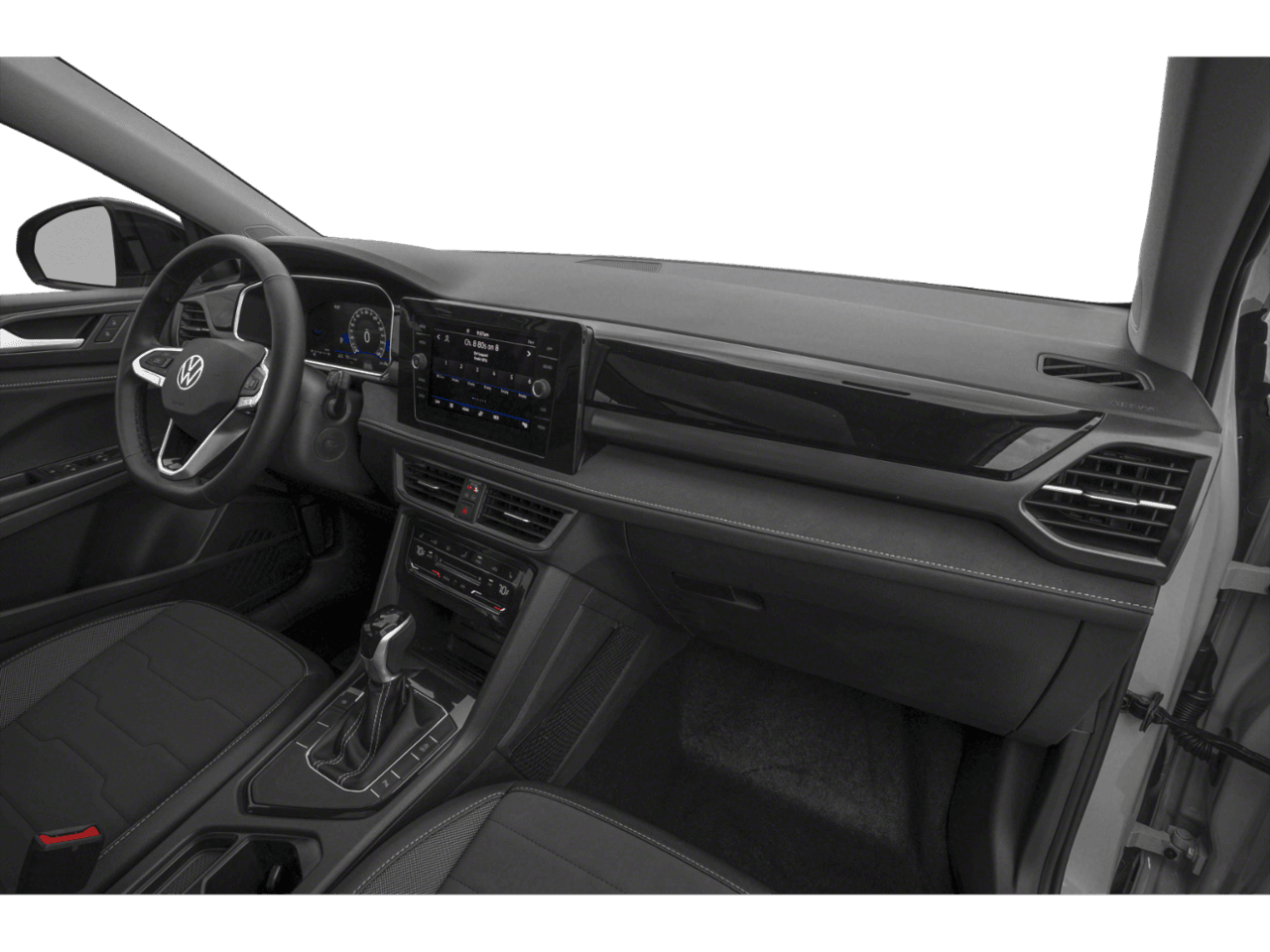 2027 Volkswagen Taos SE Black - Interior Passenger Dash