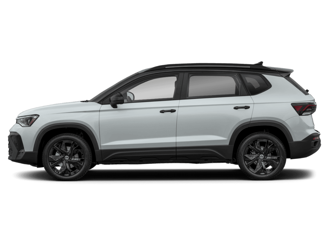 2027 Volkswagen Taos SE Black - Profile, facing to the left