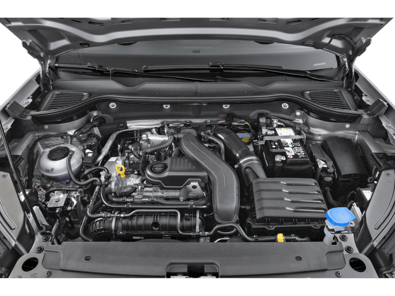 2027 Volkswagen Taos SE - Interior Engine Shot Feature